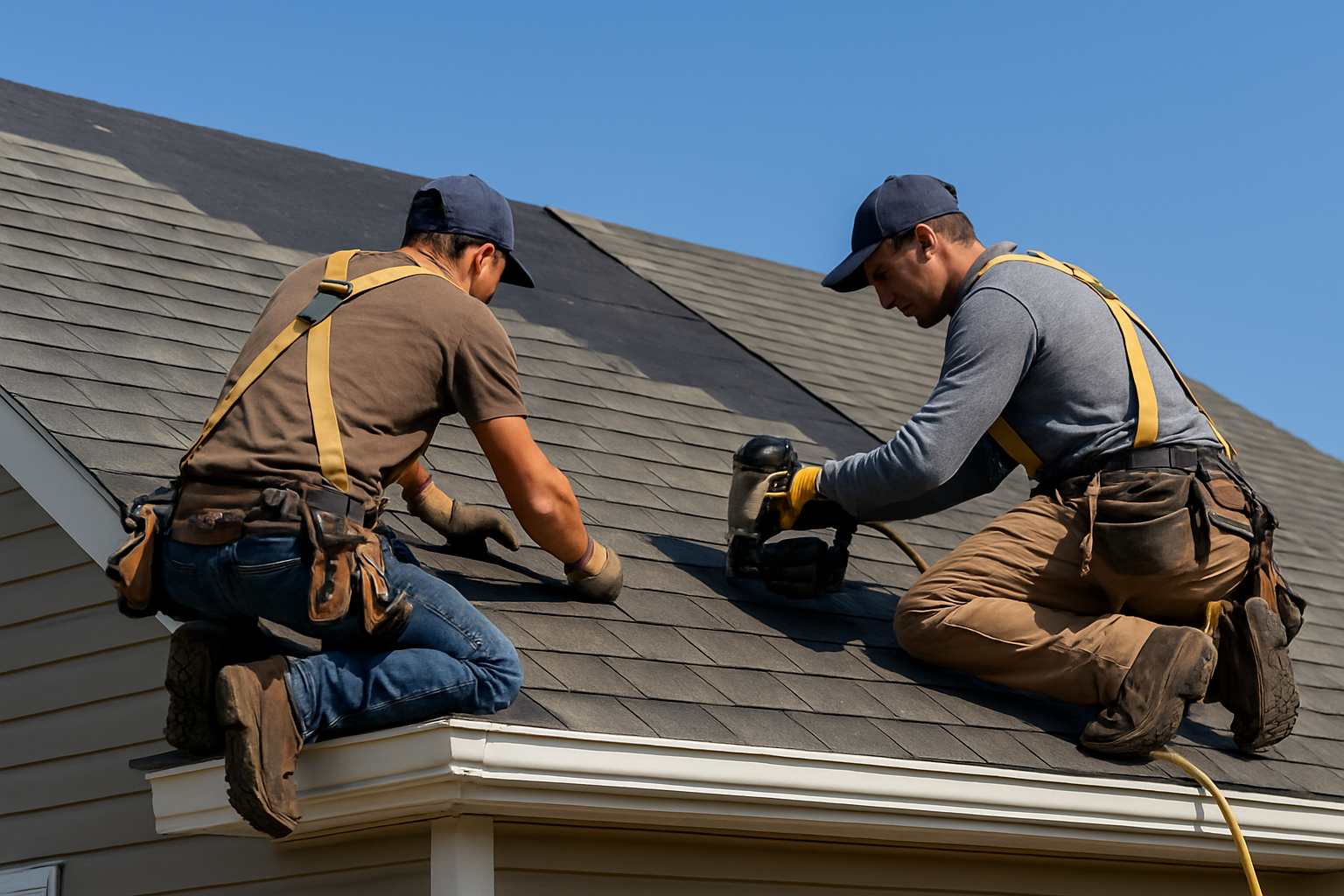 Professional roofing installation